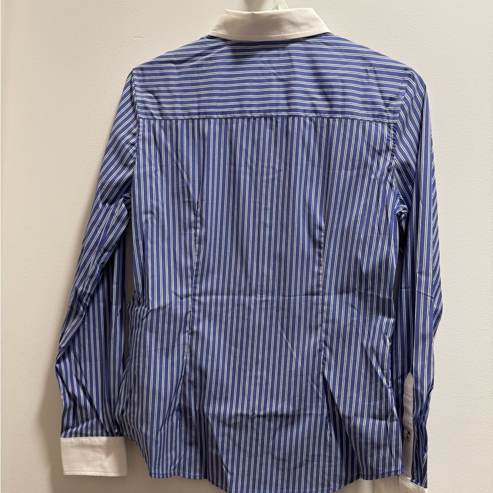 Zara Blue Striped women’s Shirt